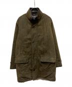 BURBERRY LONDONバーバリーロンドン）の古着「スウェードコート」｜カーキ