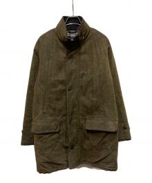 BURBERRY LONDON（バーバリーロンドン）の古着「スウェードコート」｜カーキ