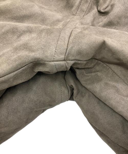 BURBERRY LONDON（バーバリーロンドン）BURBERRY LONDON (バーバリーロンドン) スウェードコート カーキ サイズ:Ｍの古着・服飾アイテム