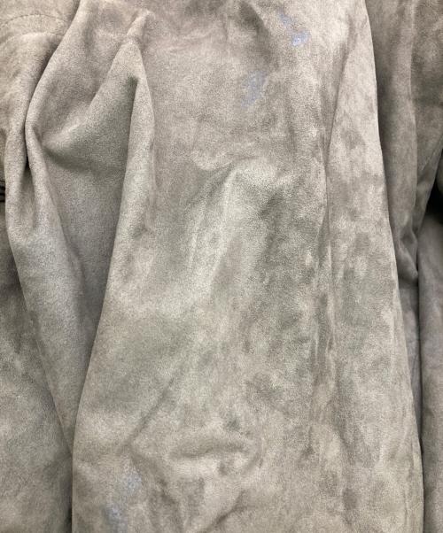 BURBERRY LONDON（バーバリーロンドン）BURBERRY LONDON (バーバリーロンドン) スウェードコート カーキ サイズ:Ｍの古着・服飾アイテム