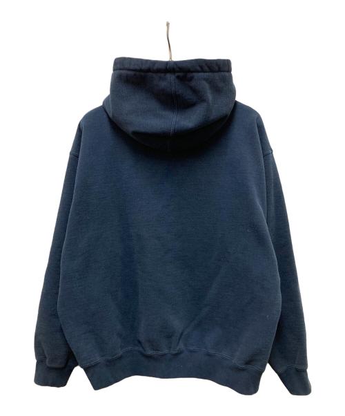 SUPREME（シュプリーム）Supreme (シュプリーム) Washed Old English Hooded Sweatshirt ネイビー サイズ:Mの古着・服飾アイテム