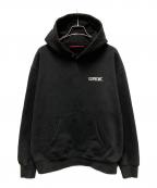 SUPREMEシュプリーム）の古着「Anarchy Hooded SweatShirt」｜ブラック