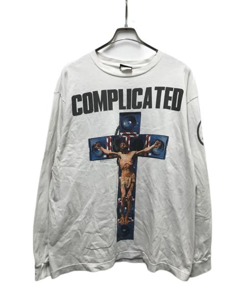 SAINT MICHAEL（セントマイケル）SAINT MICHAEL (セントマイケル) KK LS TEE ホワイト サイズ:Lの古着・服飾アイテム