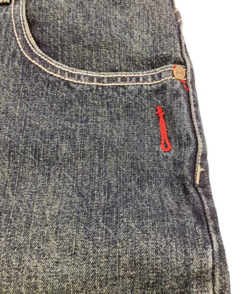 TRIPLE FIVE SOUL（トリプルファイブソウル）TRIPLE FIVE SOUL (トリプルファイブソウル) ワイドデニムパンツ インディゴ サイズ:36の古着・服飾アイテム