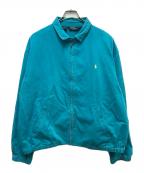 POLO RALPH LAURENポロ・ラルフローレン）の古着「80-90s ポニー刺繍スイングトップ」｜ブルー