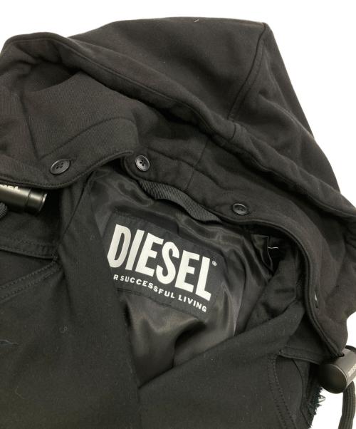 DIESEL（ディーゼル）DIESEL (ディーゼル) G-PHYLLIS ノースリーブトレンチコート ブラック サイズ:XSの古着・服飾アイテム