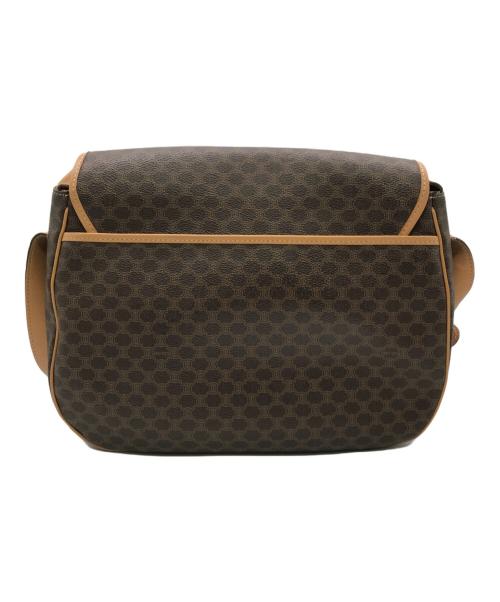 CELINE（セリーヌ）CELINE (セリーヌ) マカダム柄ショルダーバッグ ブラウンの古着・服飾アイテム