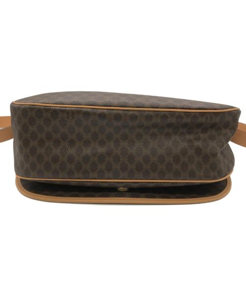 CELINE（セリーヌ）CELINE (セリーヌ) マカダム柄ショルダーバッグ ブラウンの古着・服飾アイテム