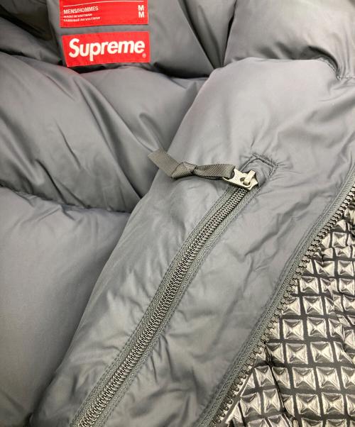 SUPREME（シュプリーム）Supreme (シュプリーム) THE NORTH FACE (ザ ノース フェイス) Studded Nuptse Jacket ブラック サイズ:Mの古着・服飾アイテム