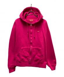 SUPREME（シュプリーム）の古着「Small Box Zip Up Hooded Sweatshirt」｜ピンク