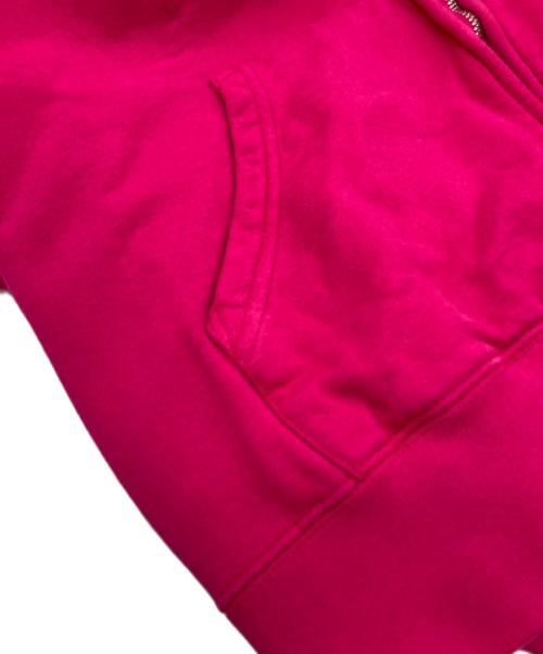 SUPREME（シュプリーム）Supreme (シュプリーム) Small Box Zip Up Hooded Sweatshirt ピンク サイズ:Ｌの古着・服飾アイテム