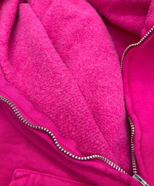 SUPREME（シュプリーム）Supreme (シュプリーム) Small Box Zip Up Hooded Sweatshirt ピンク サイズ:Ｌの古着・服飾アイテム
