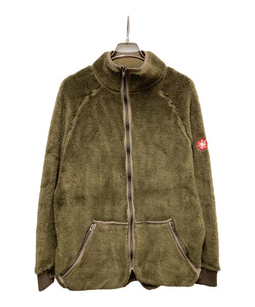 C.E（シーイー）C.E (シーイー) FURRY FLEECE LIGHT JACKET” カーキ サイズ:Mの古着・服飾アイテム