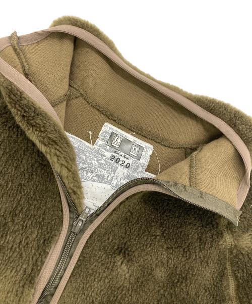 C.E（シーイー）C.E (シーイー) FURRY FLEECE LIGHT JACKET” カーキ サイズ:Mの古着・服飾アイテム