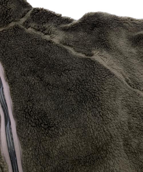 C.E（シーイー）C.E (シーイー) FURRY FLEECE LIGHT JACKET” カーキ サイズ:Mの古着・服飾アイテム