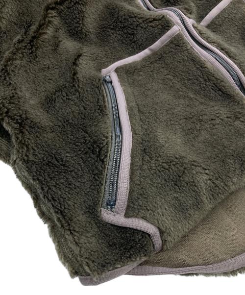 C.E（シーイー）C.E (シーイー) FURRY FLEECE LIGHT JACKET” カーキ サイズ:Mの古着・服飾アイテム