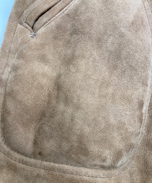 sawyer of napa（ソーヤーオブナパ）Sawyer of Napa (ソーヤーオブナパ) ムートンコート ベージュ サイズ:42の古着・服飾アイテム