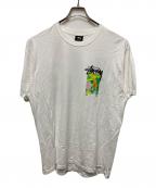 stussyステューシー）の古着「StonehengeプリントTシャツ」｜ホワイト