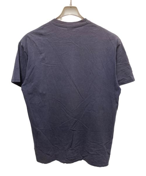 stussy（ステューシー）stussy (ステューシー) スカルプリントTシャツ ネイビー サイズ:Lの古着・服飾アイテム