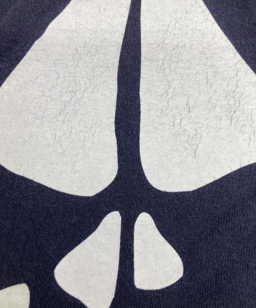 stussy（ステューシー）stussy (ステューシー) スカルプリントTシャツ ネイビー サイズ:Lの古着・服飾アイテム