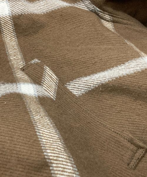 RADIALL（ラディアル）RADIALL (ラディアル) ZIP UP JACKET/ジップアップジャケット ブラウン サイズ:Lの古着・服飾アイテム