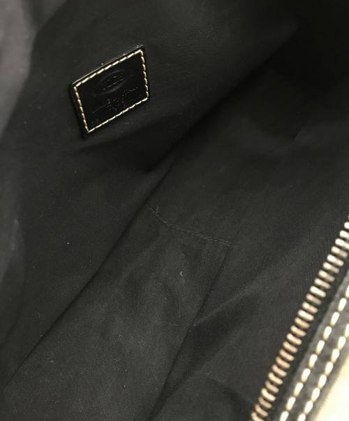 TOD'S（トッズ）TOD'S (トッズ) ワンショルダーバッグ ブラック×ベージュの古着・服飾アイテム