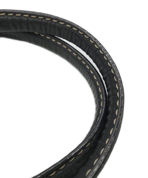 TOD'S（トッズ）TOD'S (トッズ) ワンショルダーバッグ ブラック×ベージュの古着・服飾アイテム