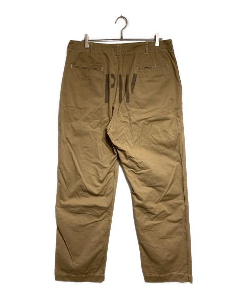 JELADO（ジェラード）JELADO (ジェラード) 41 Khaki Lastresort Chino Cloth”Stencil”/カーキ ラストリゾート チノクロス ステンシル ブラウン サイズ:１の古着・服飾アイテム