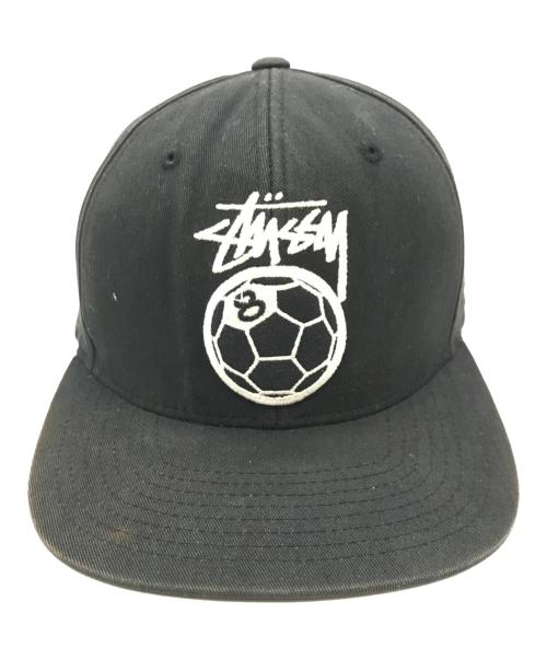 stussy（ステューシー）stussy (ステューシー) キャップ ブラックの古着・服飾アイテム
