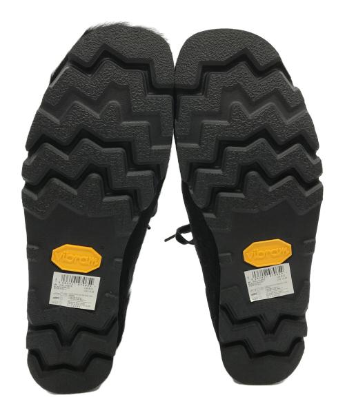 CLARKS（クラークス）CLARKS (クラークス) atmos (アトモス) THE BLACK EYE PATCH (ブラックアイパッチ) Wallabee Black Hair ブラック サイズ:US10 (28cm) 未使用品の古着・服飾アイテム