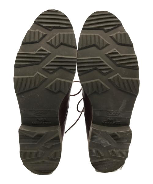 PARABOOT（パラブーツ）PARABOOT (パラブーツ) CLAMART レースアップブーツ レッド サイズ:4 1/2の古着・服飾アイテム