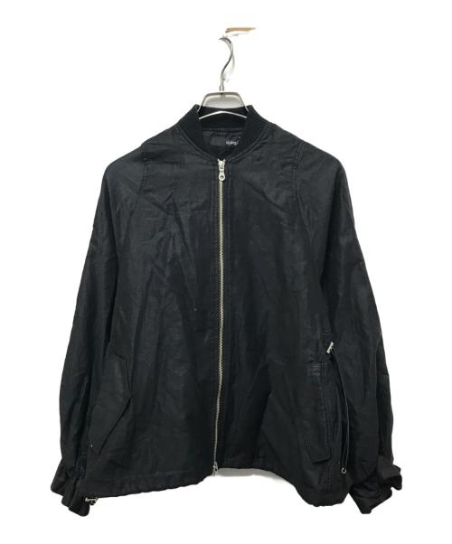 styling/（スタイリング）styling/ (スタイリング) ドローコードミリタリーブルゾン ブラックの古着・服飾アイテム