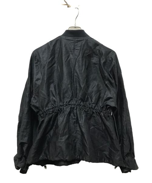 styling/（スタイリング）styling/ (スタイリング) ドローコードミリタリーブルゾン ブラックの古着・服飾アイテム