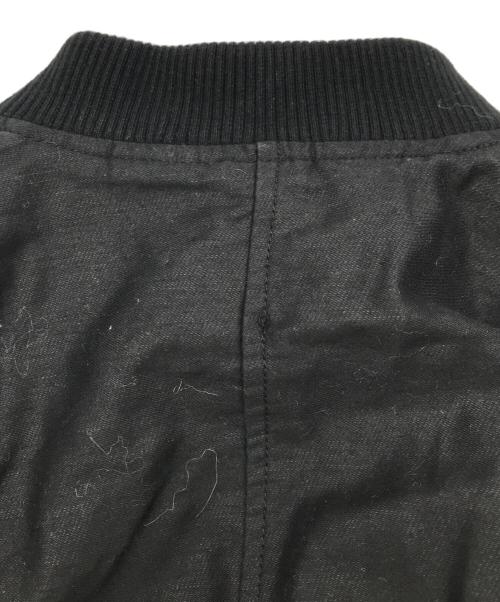 styling/（スタイリング）styling/ (スタイリング) ドローコードミリタリーブルゾン ブラックの古着・服飾アイテム