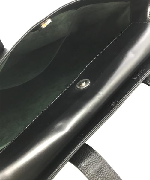 LOEWE（ロエベ）LOEWE (ロエベ) レザートートバッグ ブラックの古着・服飾アイテム