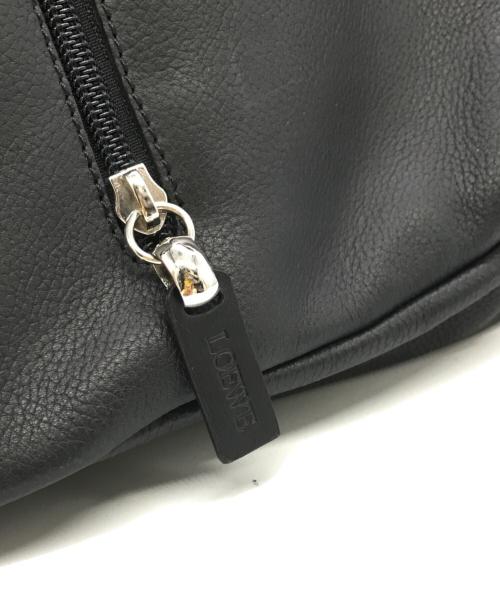 LOEWE（ロエベ）LOEWE (ロエベ) レザートートバッグ ブラックの古着・服飾アイテム