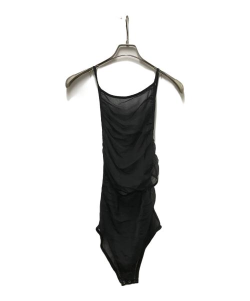 Chika Kisada（チカ キサダ）Chika Kisada (チカ キサダ) シアーボディースーツ ブラック サイズ:２の古着・服飾アイテム