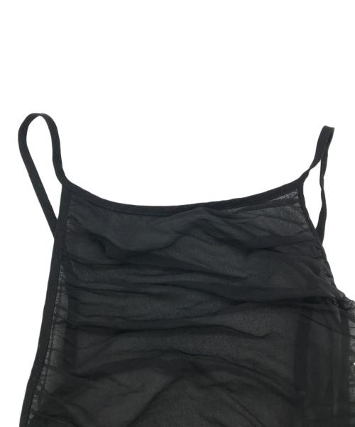 Chika Kisada（チカ キサダ）Chika Kisada (チカ キサダ) シアーボディースーツ ブラック サイズ:２の古着・服飾アイテム