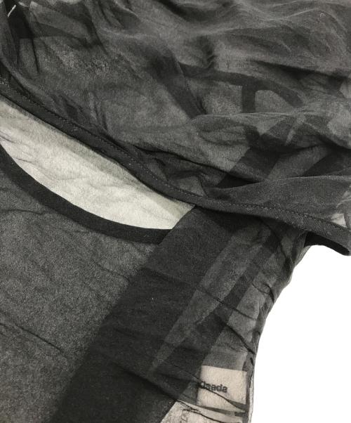 Chika Kisada（チカ キサダ）Chika Kisada (チカ キサダ) シアーボディースーツ ブラック サイズ:２の古着・服飾アイテム