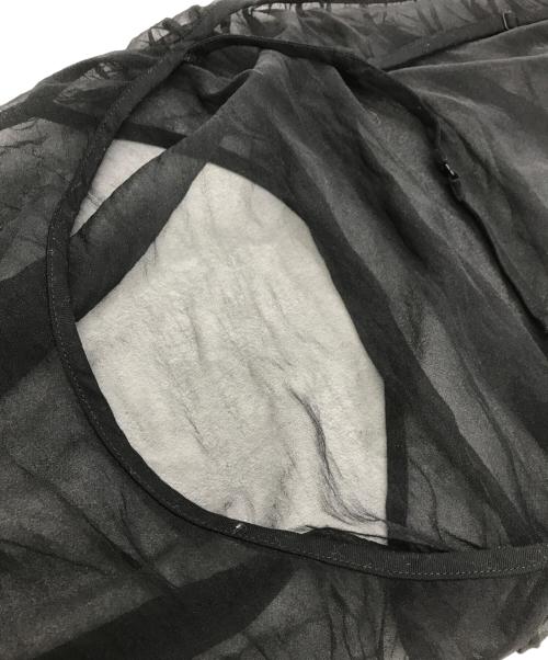 Chika Kisada（チカ キサダ）Chika Kisada (チカ キサダ) シアーボディースーツ ブラック サイズ:２の古着・服飾アイテム