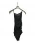 Chika Kisada（チカ キサダ）の古着「シアーボディースーツ」｜ブラック