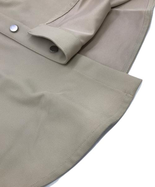 adidas（アディダス）adidas (アディダス) Song for the Mute (ソングフォーザミュート) シャツジャケット ベージュ サイズ:XSの古着・服飾アイテム