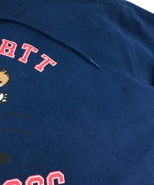 Carhartt WIP（カーハート ワークインプログレス）CARHARTT WIP (カーハート ワークインプログレス) HOODED WILD DOG SWEAT ネイビー サイズ:Sの古着・服飾アイテム