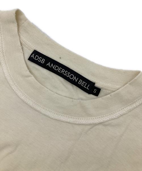 ADSB ANDERSSON BELL（アンダースンベル）ADSB ANDERSSON BELL (アンダースンベル) HEART MESSAGE T-SHIRT アイボリー サイズ:Sの古着・服飾アイテム