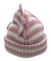 CHARLES JEFFREY LOVERBOY (チャールズ ジェフリー ラバーボーイ) Chunky Ears Beanie ピンク×ホワイト：12000円