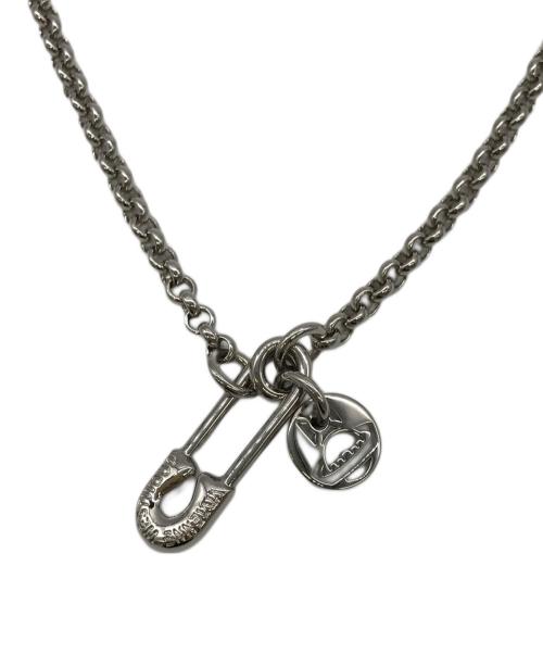 Vivienne Westwood（ヴィヴィアンウエストウッド）Vivienne Westwood (ヴィヴィアンウエストウッド) セーフティピンネックレス シルバーカラーの古着・服飾アイテム