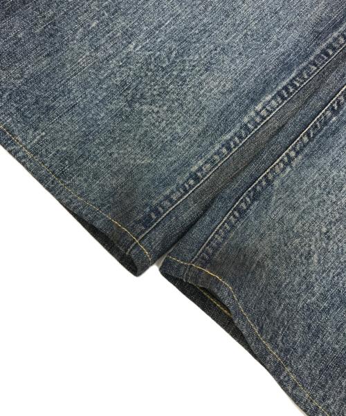 YANUK（ヤヌーク）YANUK (ヤヌーク) JOAN ルーズストレート インディゴ サイズ:23の古着・服飾アイテム