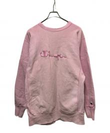 Champion（チャンピオン）の古着「90sリバースウィーブスウェット」｜ピンク