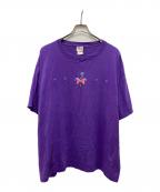 DISNEYディズニー）の古着「キャラクターTシャツ」｜パープル