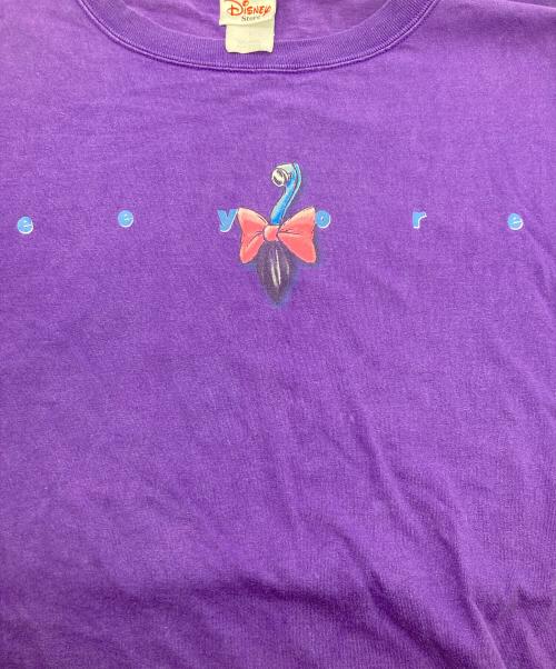 DISNEY（ディズニー）Disney (ディズニー) キャラクターTシャツ パープル サイズ:Lの古着・服飾アイテム